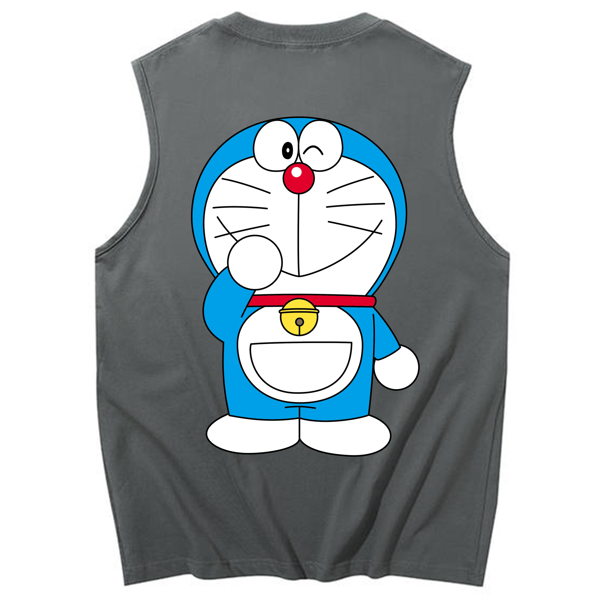 （画像用） ドラえもん Doraemon コットン100％タンクトップ（背面プリント）